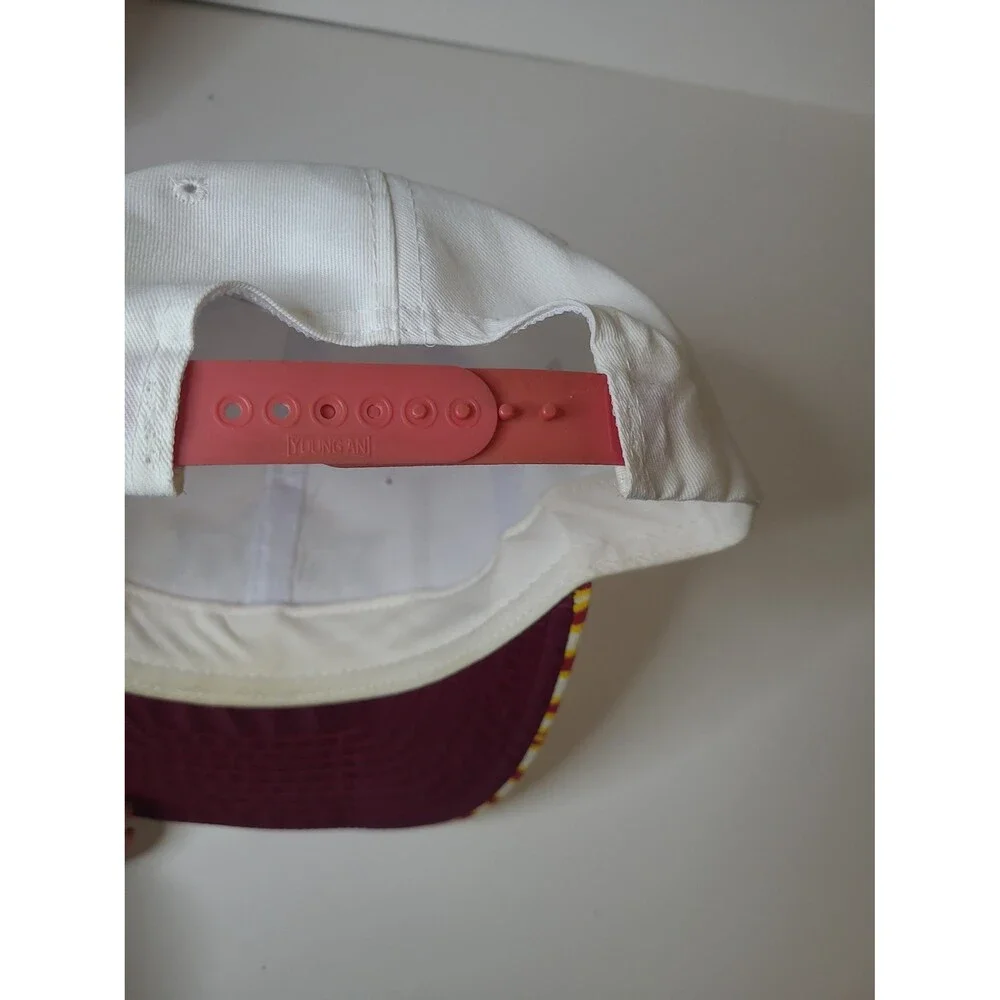 Vtg Zubaz Superbowl Washington Redskins Football Snapback Hat